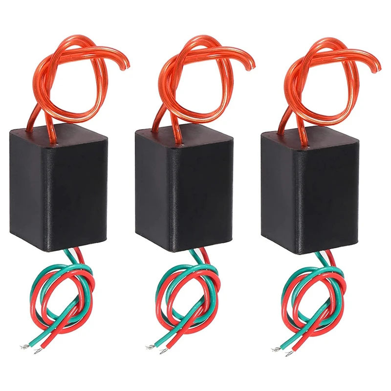 3Pcs DC 3.6V-6V To 20Kv 20000V 1.5A Boost Step Up Power Module High Voltage Generator DC Transformer Converter Module