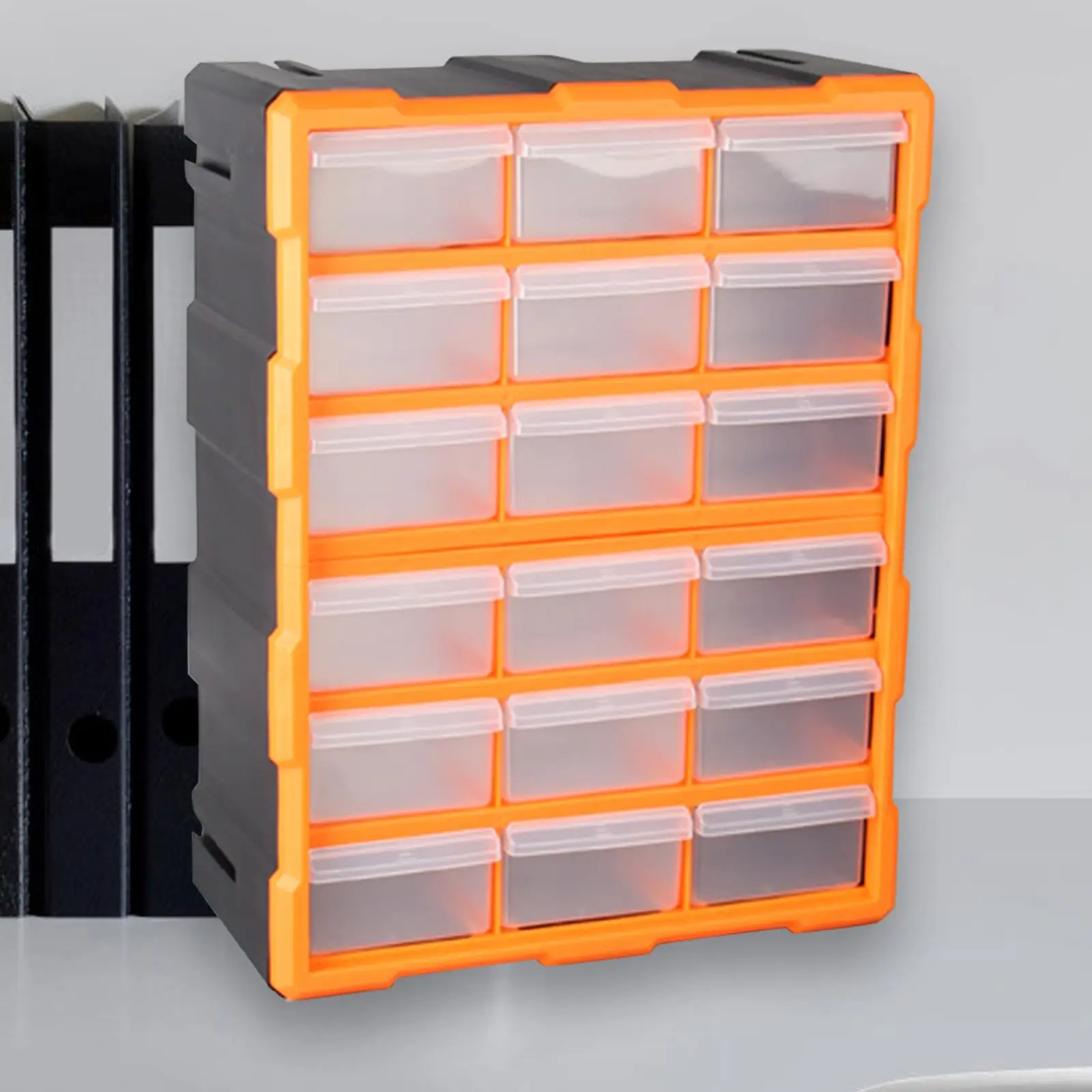 18 Drawers Parts Organizer Professional Multifunctional Container Bin Beads Box Screw Parts Sewing Cabinet Hardware Tool Storage