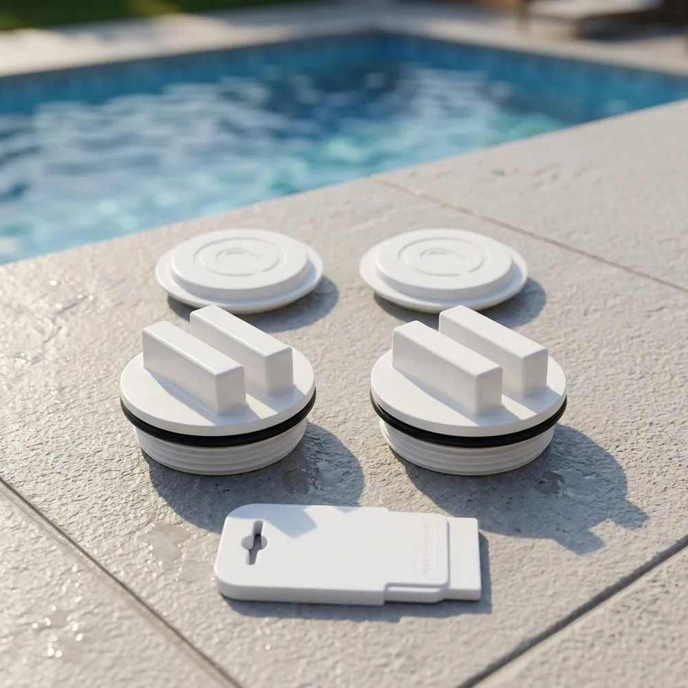 Eyeball Removal Tool Winter Pool Return Cover For Winter Pool Closing Secure Seal Design Eyeball Return Jet Cover