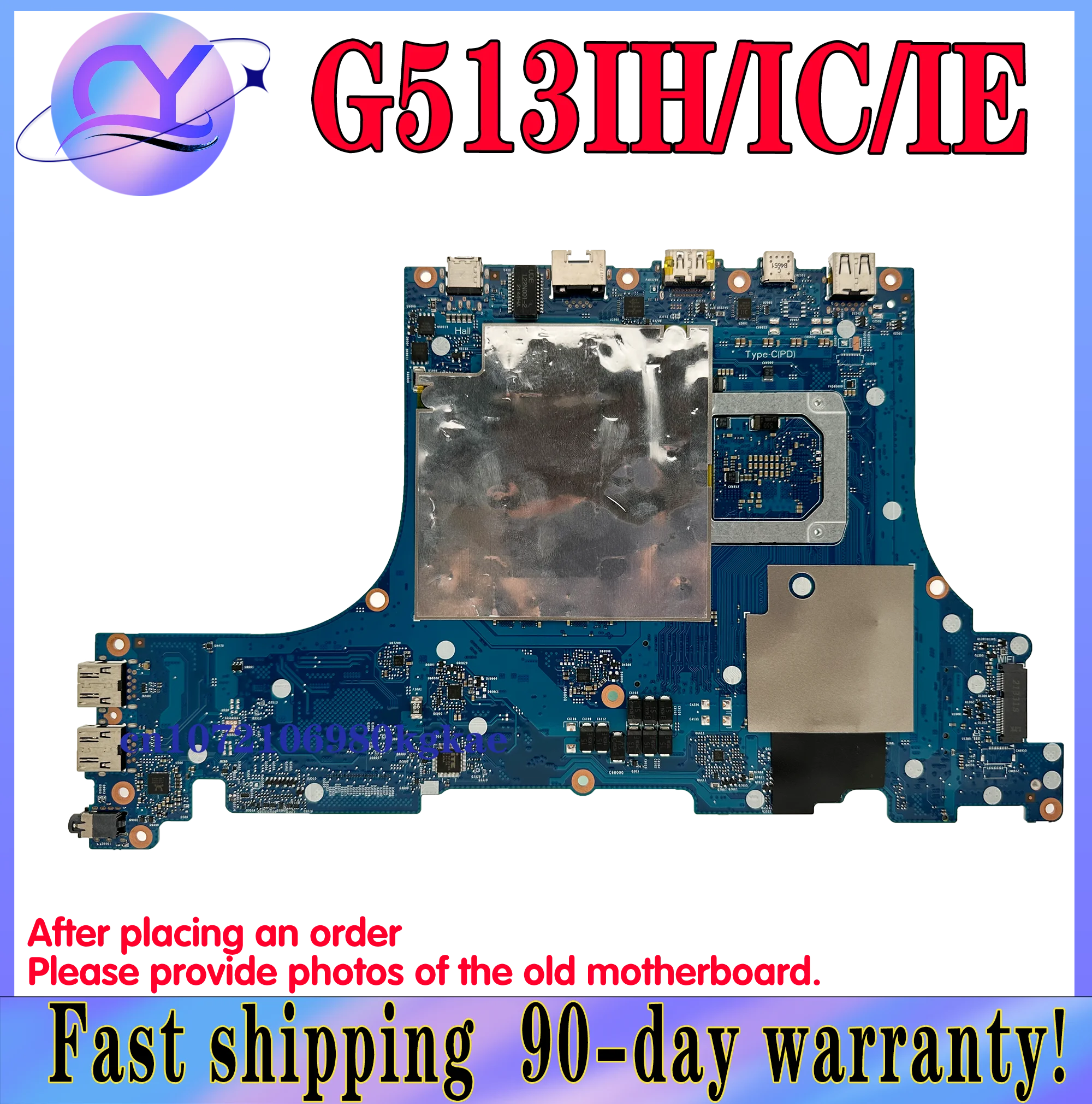 

G513IE Mainboard For ASUS G513IC G513IH G513QC G513QE G713IC G713IE G713QE G713QC Laptop Motherboard R7 R9-4th/5th 3050/3050Ti