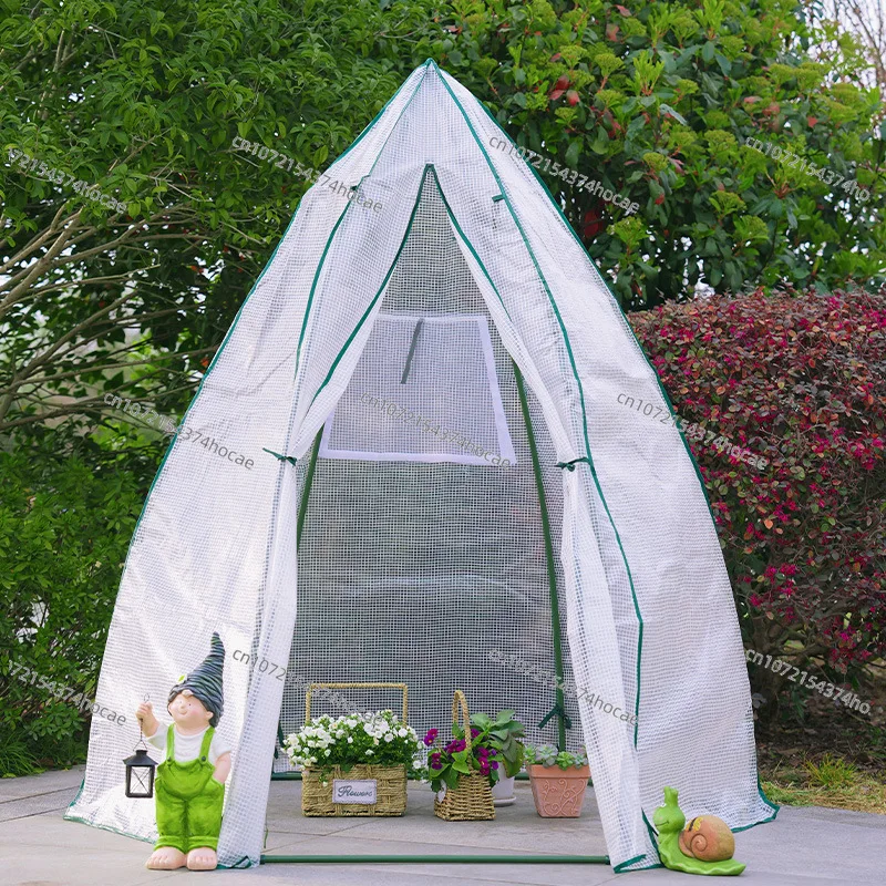Household insulation shed greenhouse sun room flower stand small greenhouse cold-proof shading flower room
