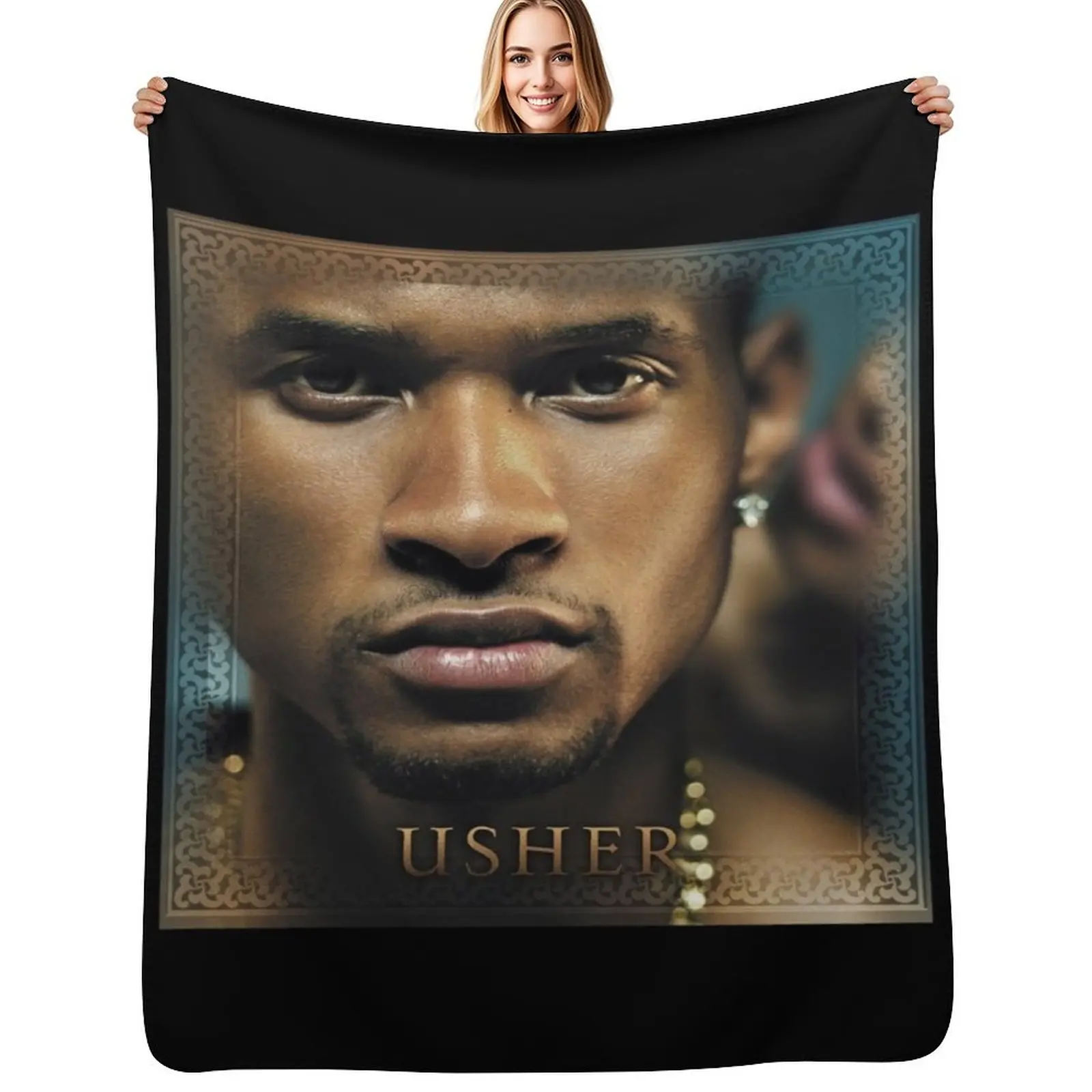 

Usher Confessions Throw Blanket Designers Luxury anime Furrys Blankets