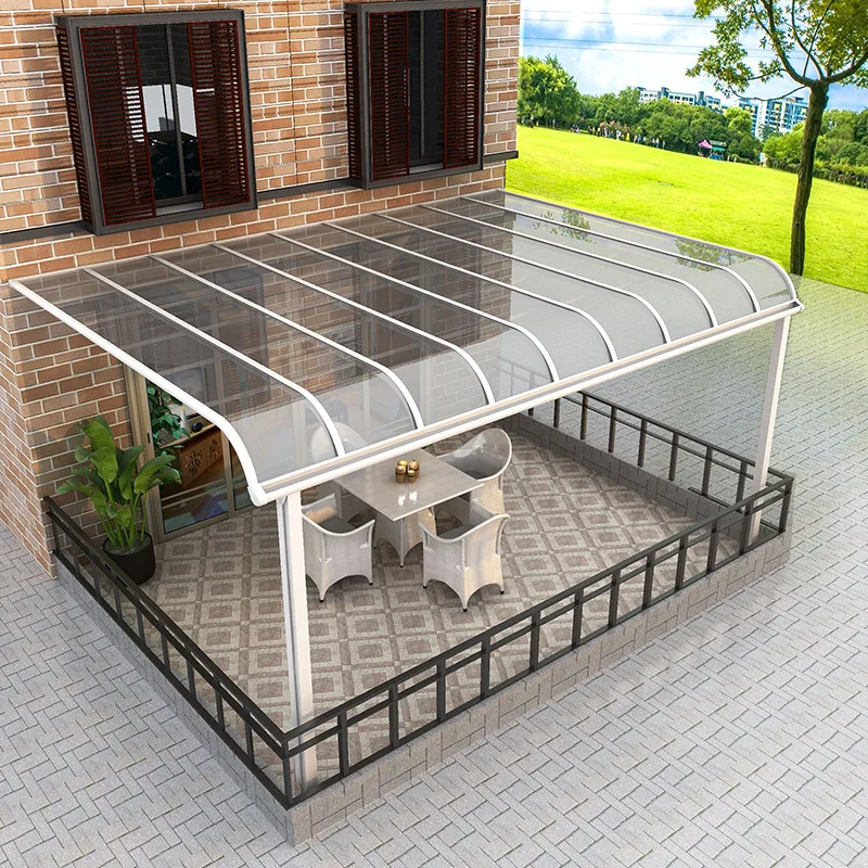 Roof Canopy, Small Yard Canopy, Villa, Car Shed, Terrace Canopy, Garden, Aluminum Alloy Rain.  Hanging Room Divider Javascript: