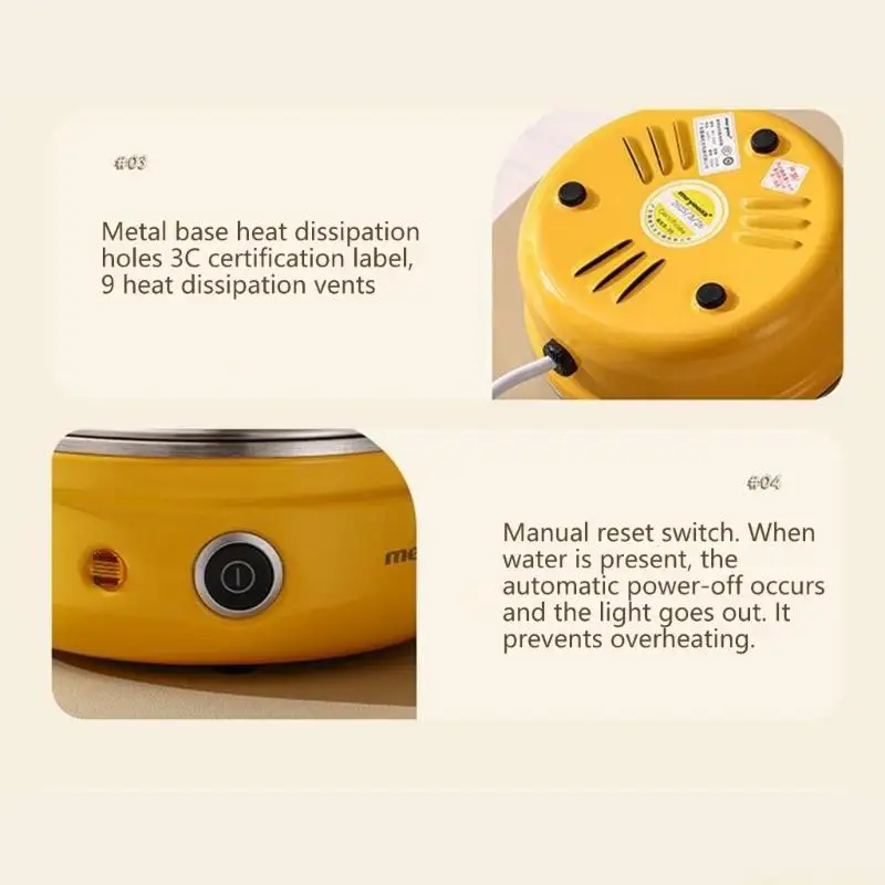 

D0AB Kitchen Appliance Easy to Use Eggs Cooker Suitable for Breakfast Preparation