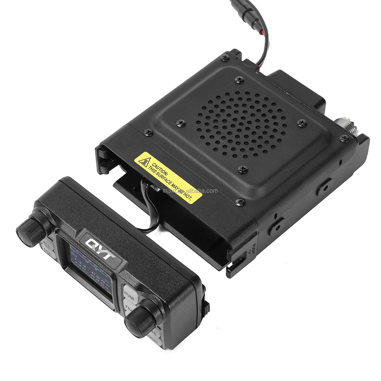 QYT KT-5000 Detachable Front Panel VHF 25W UHF 20W Dual Band Long Range Mobile Radio 136-174MHz 400-480MHz Ham 200CH QYT KT5000