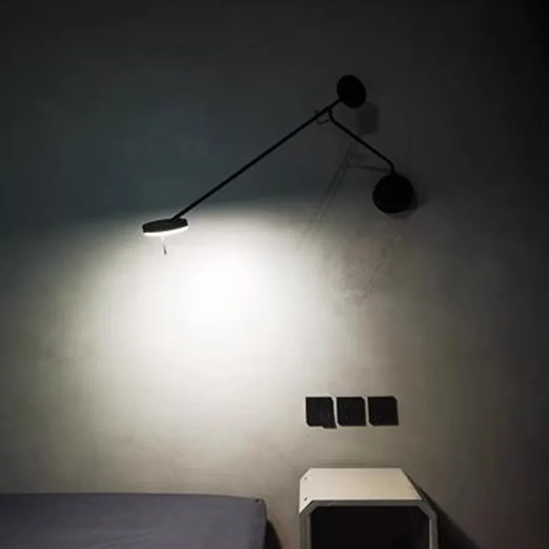 Picture wall light nordic Long Arm LED Wall Lamp Home Bedside Atmosphere Decoration Minimalist Office designer wall light