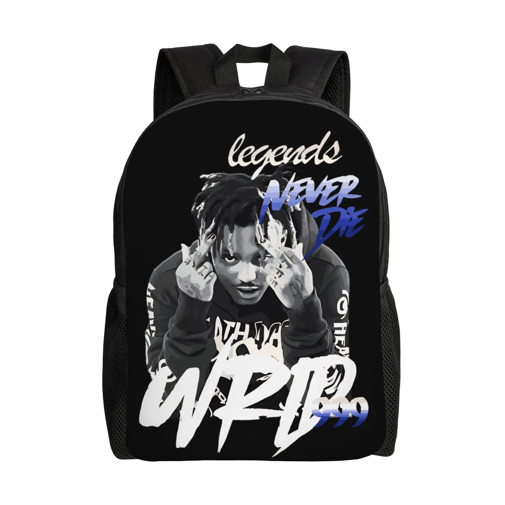 Juice WRLD Rap Fashion Backpack Gift High School Hiking Travel  Daypack for Men Women College Shoulder Bag