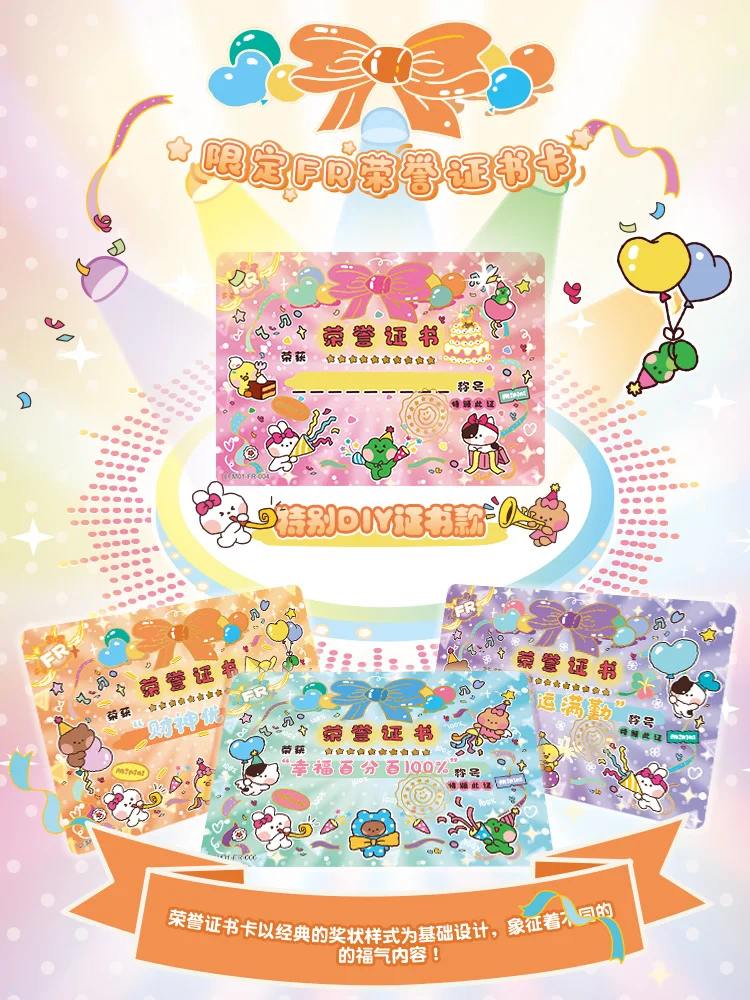 Cartas de colección de Minini de Kayou Line Friends, minicartas de Fuka diaria de Riffle Shop, a tu alrededor, princesa encantadora, novedad de 2024