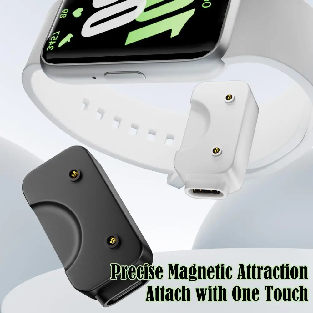 Mini Magnetic Smart Watch Charger For Samsung Galaxy Fit3 Portable USB Charging Adapter Anti-Overcharge Watch Charging Dock