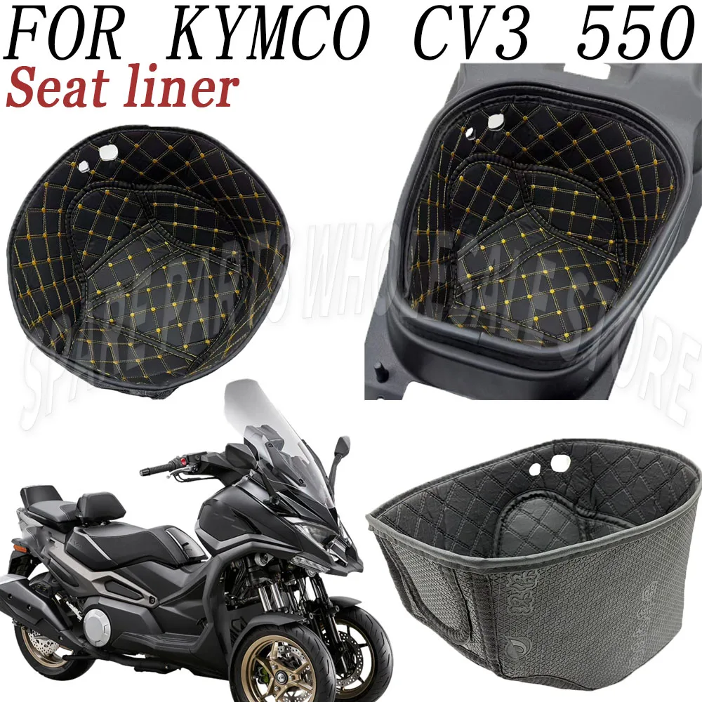 

Motorcycle Accessories For CV3 550 KYMCO CV3 550 Rear Trunk Inner Cushion Luggage Box Liner Pad Seat Liner Storage Box Lining