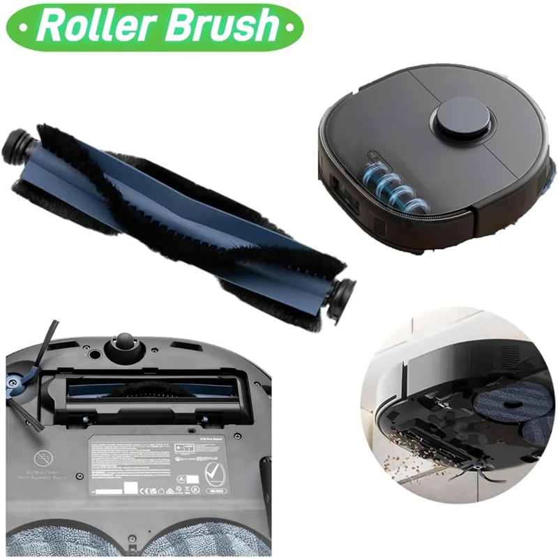 A76g-kit de acessórios substituição para eufy x10 pro omni vácuo escova principal mop pano almofadas escovas laterais filtros hepa sacos pó