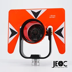 JEOC Reflective Prism, Surveying Reflector for Pentax Total Station System, Land Surveying Equipment Accessories