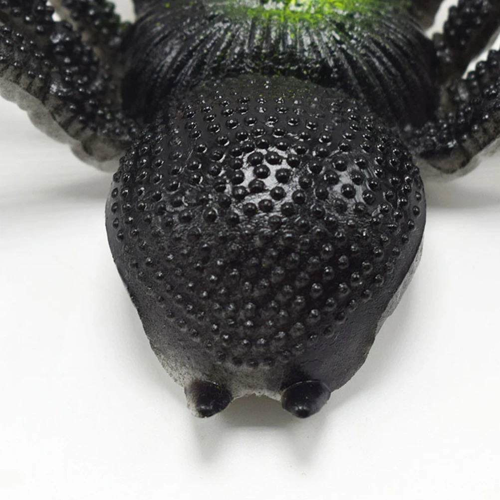 

5 pcs Simulation Big Spider Fake Halloween Party Horror Prop Tricky Soft Rubber Realistic Toy Prank Friends Scary