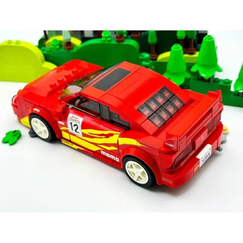 

MOC-193691New Iconic City Sports Racing Car Building Blocks Model357Parts, Boys' and Children's Birthday Building Block Toy Gift