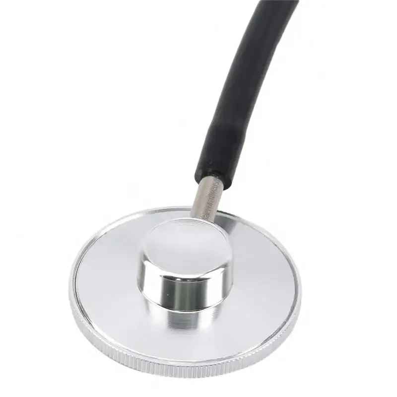 Estetoscópio médico portátil, ferramentas de ensino, alumínio, uso doméstico, estudante, enfermeira veterinária, suprimentos de prática