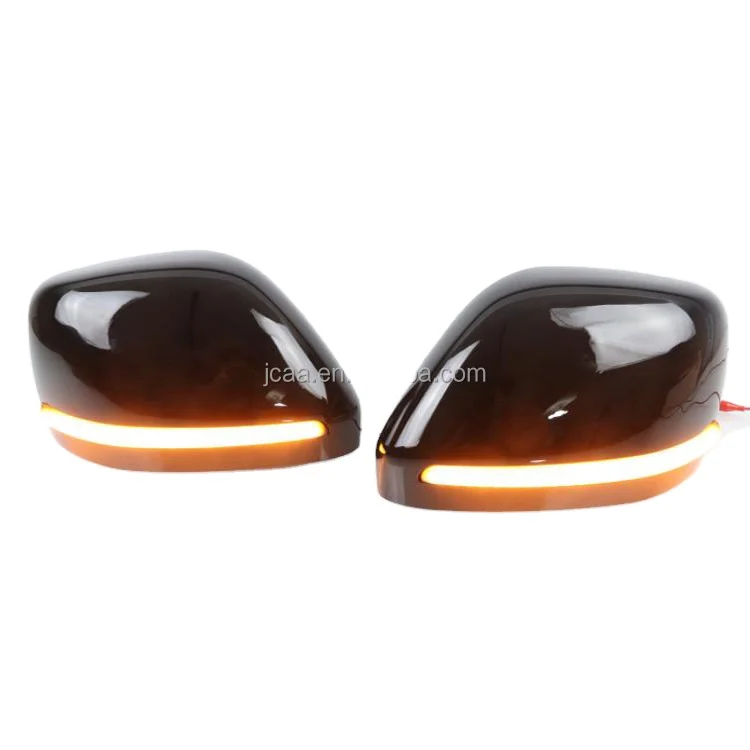 

LED Fit Rearview Accessories OEM Design With Light Clip Side Rearview Mirror Covers For Nissan Patrol Royale Y62