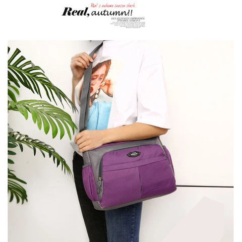 2024 Crossbody bags for women unisex Good quality waterproof nylon Shoulder Bag Men Messenger Bags Beach Flap Zipper Bolsas