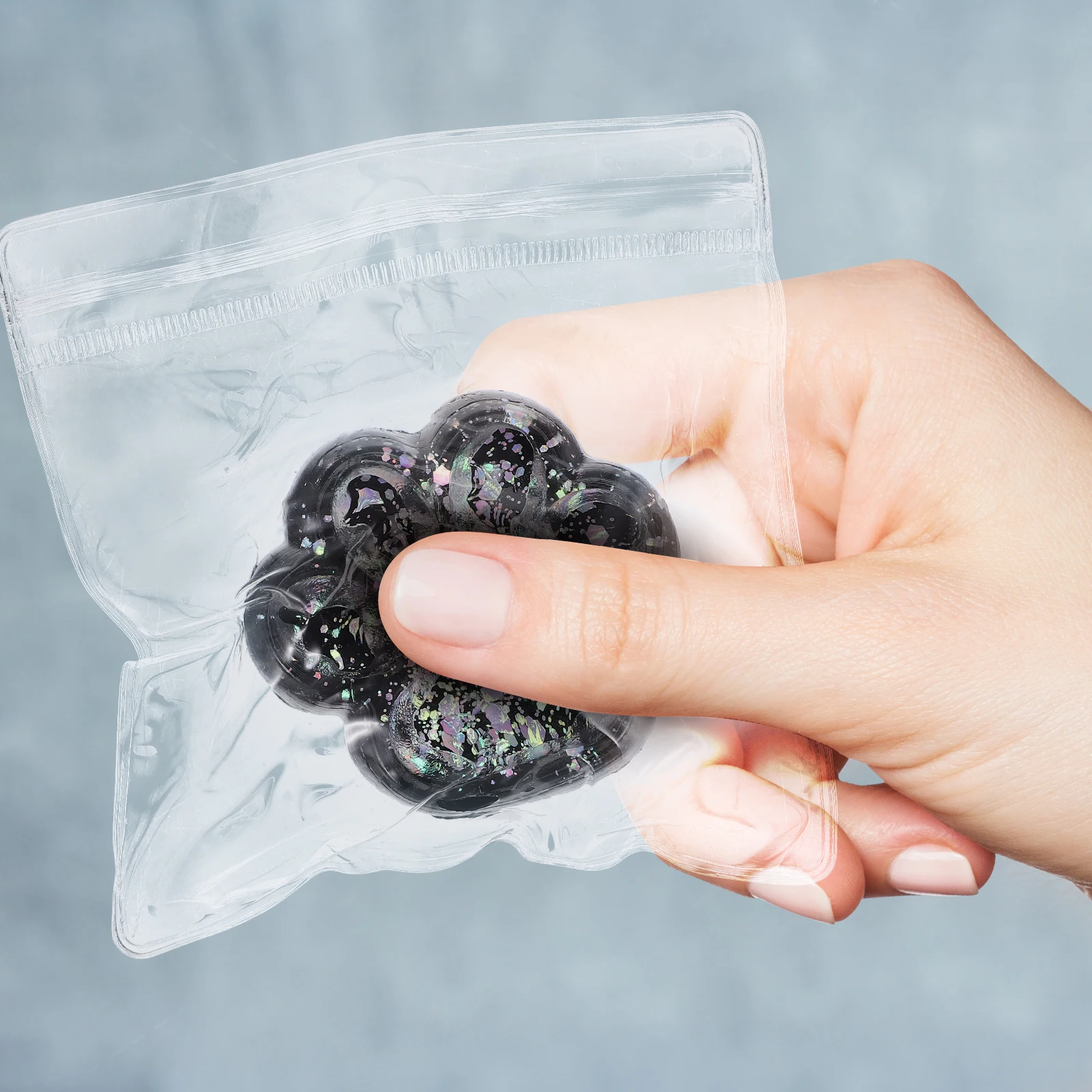 ألعاب معسر القط الأسود 3 قطع لطيفة على شكل مخلب ضغط تململ حسية للفتيات والأولاد هدية صغيرة قابلة للتمدد ناعمة #4