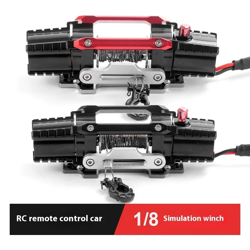 

Remote Control Car Metal Upgrade Accessories 1:7 1:8 Mk07 Yk4082 4083 Climbing Car Simulated Electric Winch Metal Wire Material