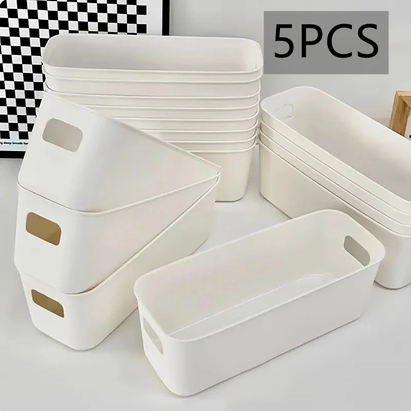 Boîte de rangement multifonctionnelle, 10 pièces, boîte de rangement de bureau durable de grande cap