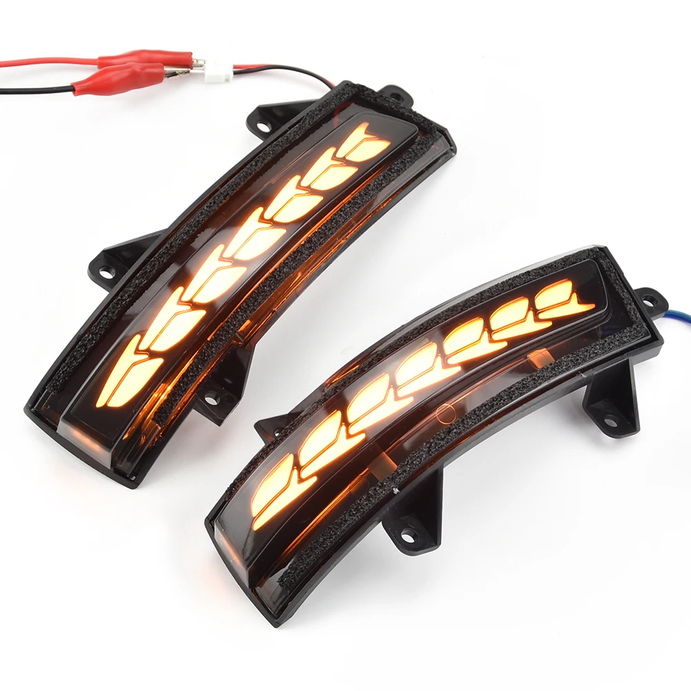 2pcs Dynamic Blinker for Honda Civic 9th MK9 Jade Crider City LED Turn Signal Light Side Mirror Lamp 2011-2015 image 3