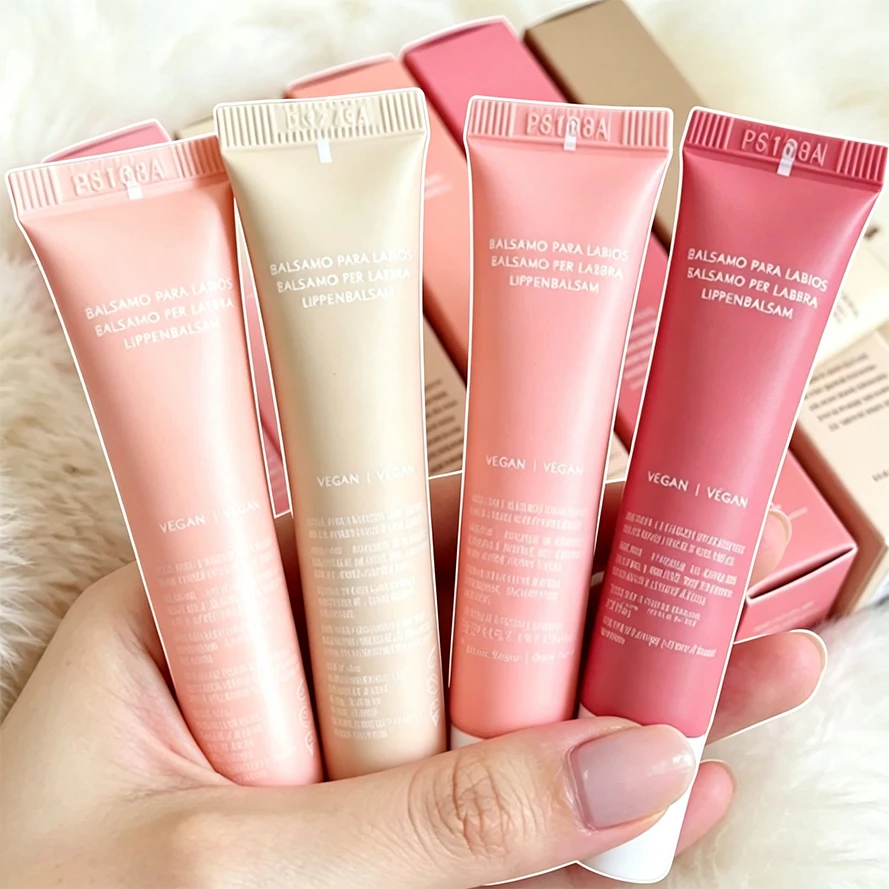 Popular Summer Beauty Fridays Jet Lag™ Mask Cream Lip Balm Pink Sugar Birthday Cake Vanilla Beige Moisturizing Lip Gloss Makeup