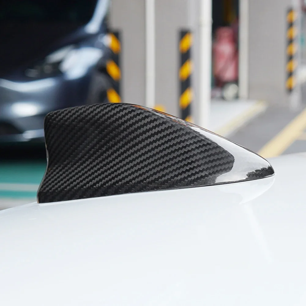 

Shasha Carbon Fiber Exterior Accessories Protection Antenna Cover for Honda Accord 10th Generation 2018 2020 2023