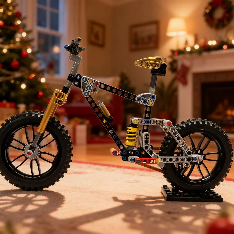 Art Craft Idea - 222pcs MOC MTB Technical Model Building