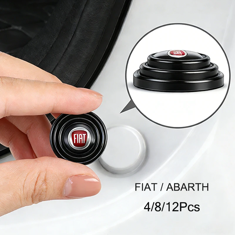 

Car Door Trunk Shock Absorbing Anti-Noise Sticker For FIAT 500 Tipo FR Punto Ducato Abarth Stilo Palio Bravo Pondo Viaggio Doblo