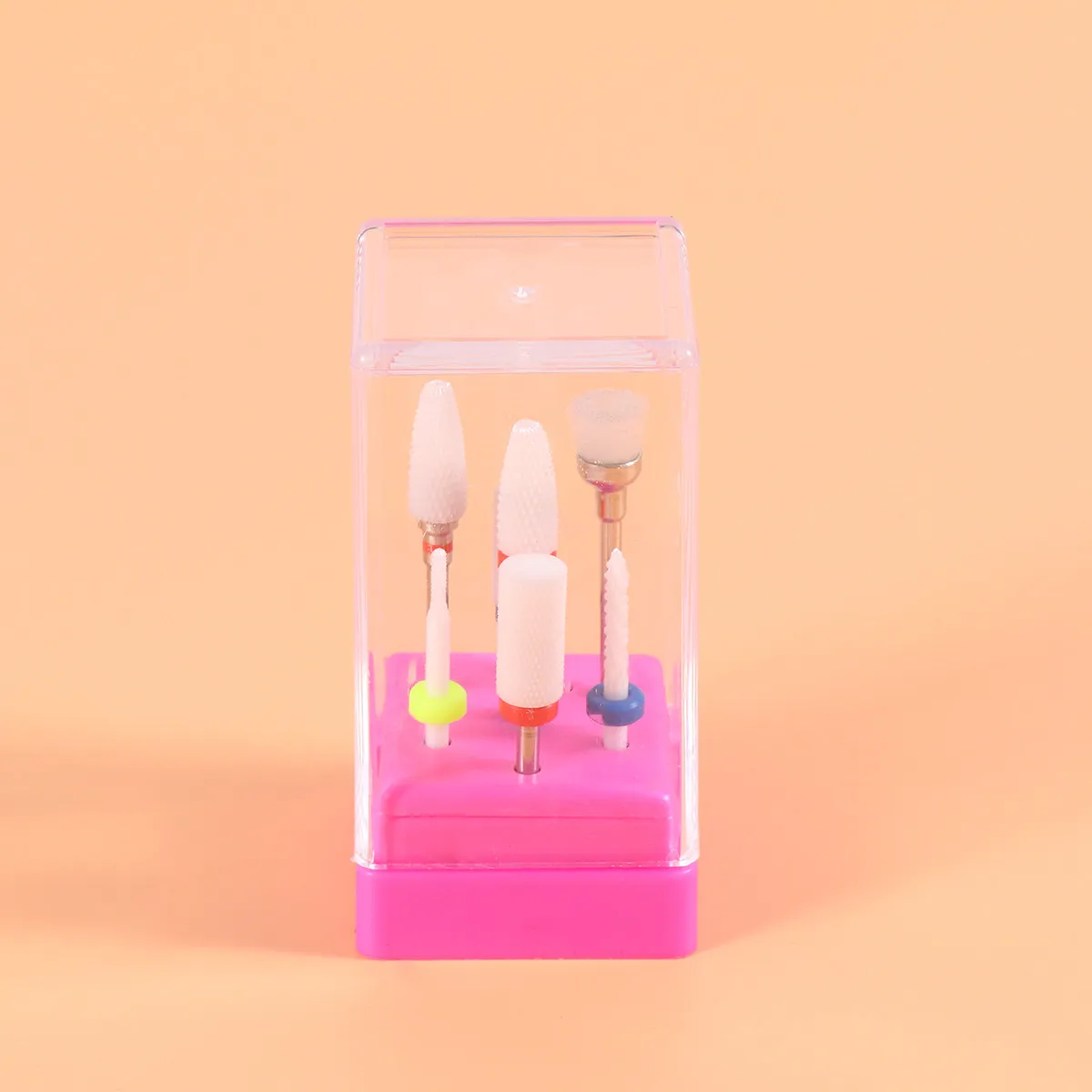 

7Pcs Nail Drill Bits Set High-Quality Grinding Heads for Manicure Pedicure Tools Professional Quartz Drill Accessories for Nail