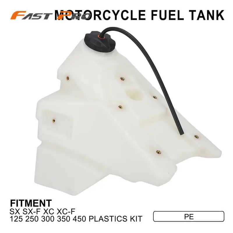 

Fuel Tank Gas Fuel Oil Tank Box Motorcycle Accessories For KTM SX SX-F XC XC-F 125 250 300 350 450 Dirt Pit Bike Plastics Kit