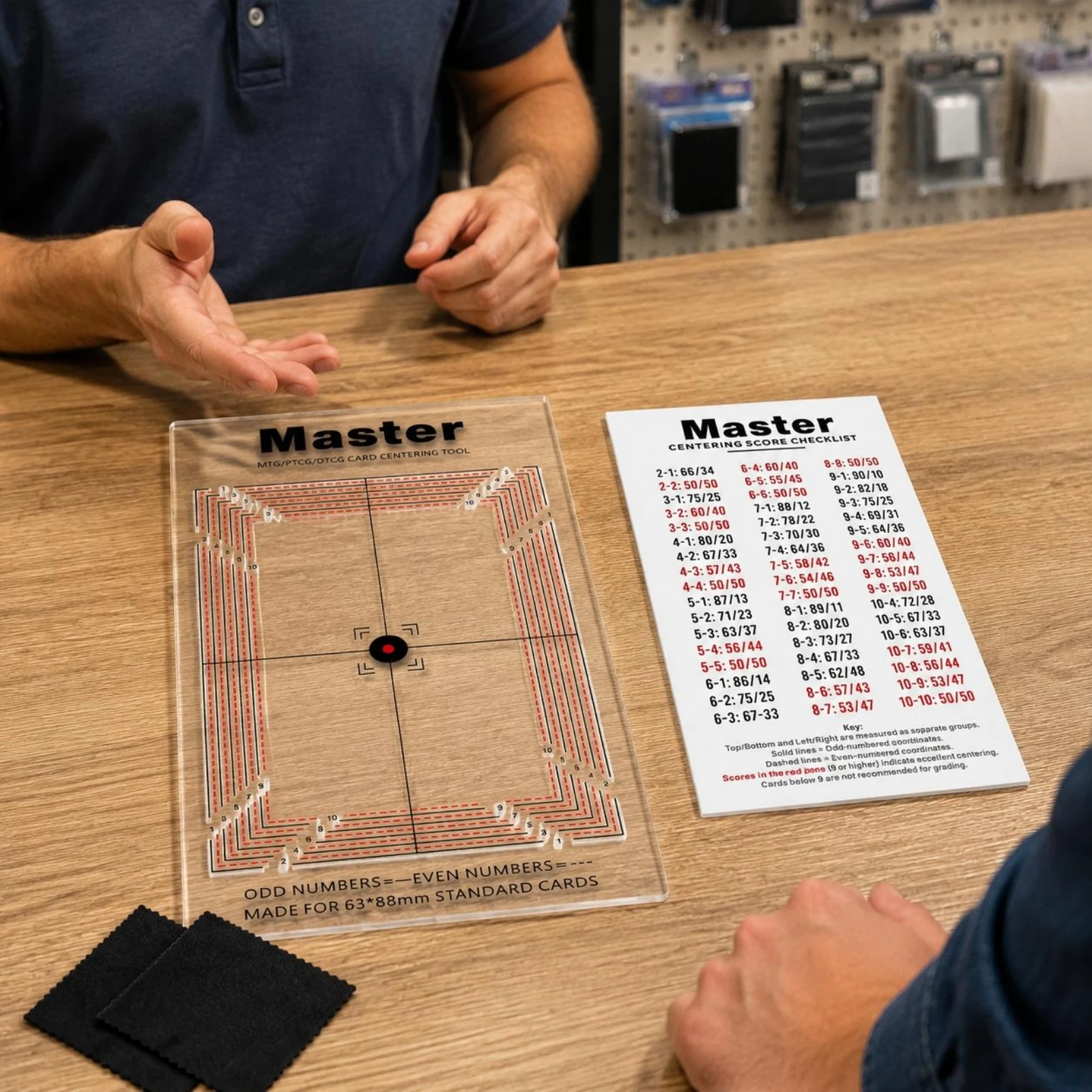 Card Centering Measurement Too - огляд і ціна Table Tennis Zone