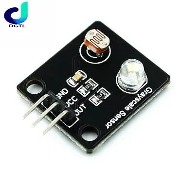 

Photosensitive resistor Light Sensor Analog Grayscale Sensor Electronic Board line finder tracking module For Arduino DIY Kit