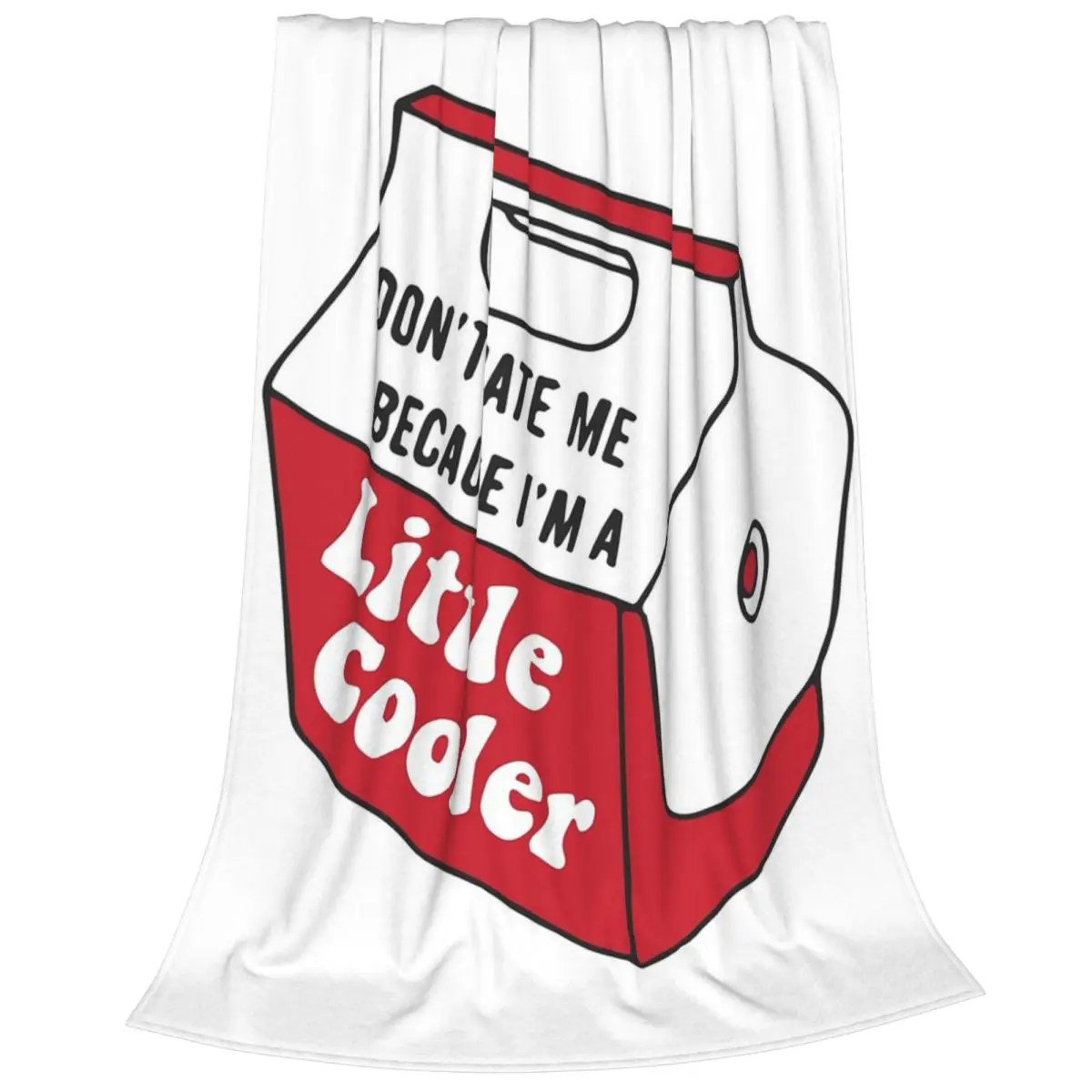 Don't Hate Me Because I'm A Little Cooler Blankets Fleece Sofa Throw Blankets For Home Bedroom Travel Throws Bedspread Quilt