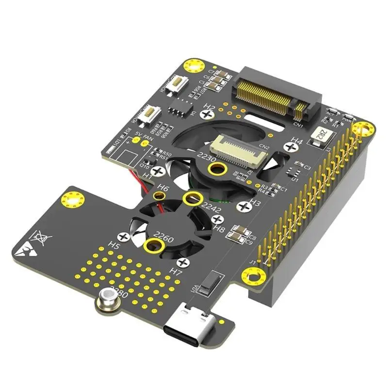652F Eficiente M.2 NVME SSDs para PCIE Conexão refrigeração eficaz e LED cor automática por 5