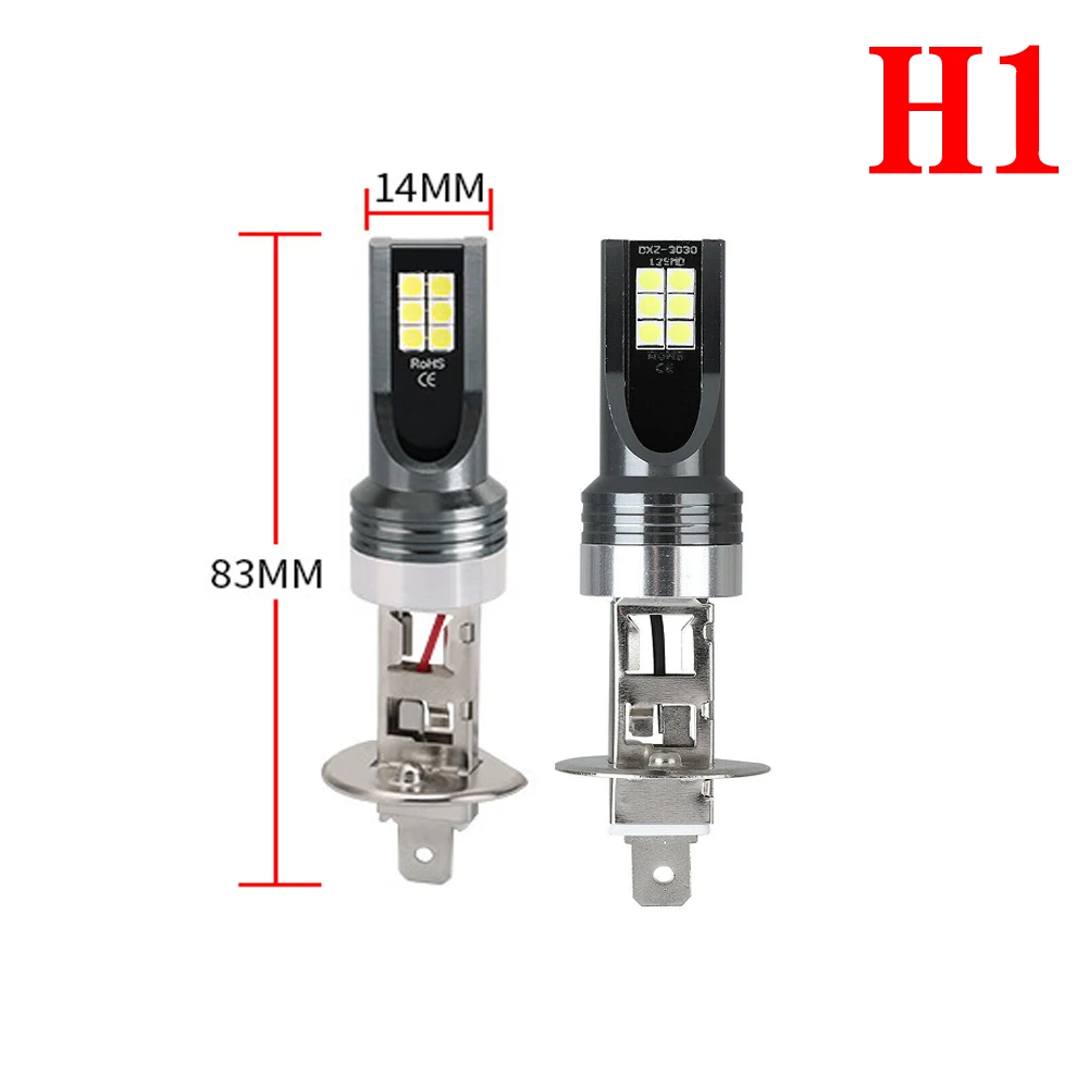 Fog Lamp H11 H8 H9 LED Fog Light 6000K White H10 9145 9006 HB4 9005 HB3 LED Bulb DRL Car Driving Lights 5630 33SMD Antifog