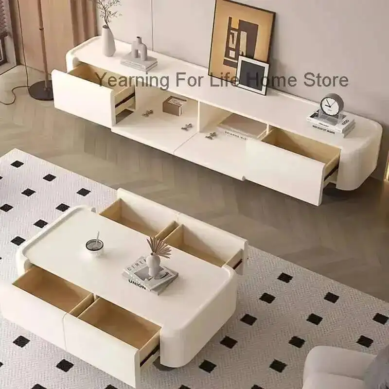 

Stands Mobile White Living Modern Room Tv Display Luxury Drawers Tv Table Movies Designer Storage Suporte Para Tv Home Furniture
