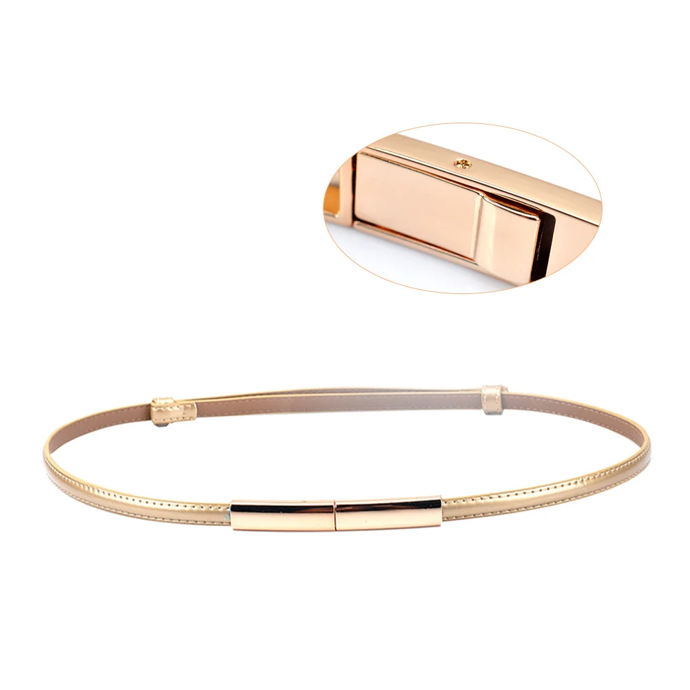 حزام ذهبي أنيق فستان زفاف أنيق إكسسوار للنساء حزام خصر لحفلات الزفاف حزام هدية #5