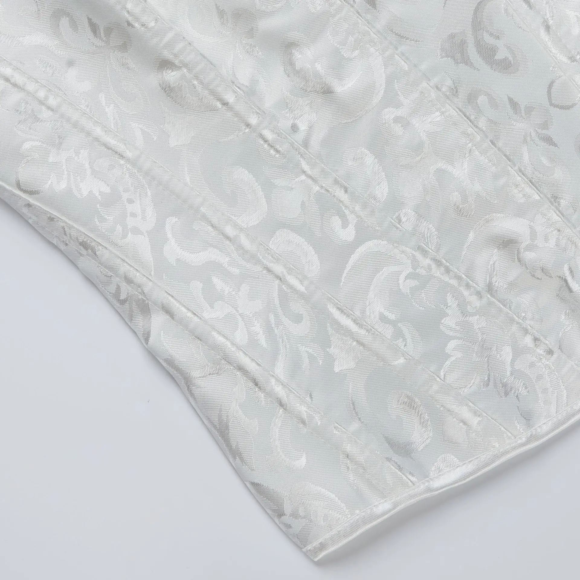 White Corset Top Bustier Sexy Women Lace Up Floral Zipper Vintage Style Corselet Overbust Ladies Renissance