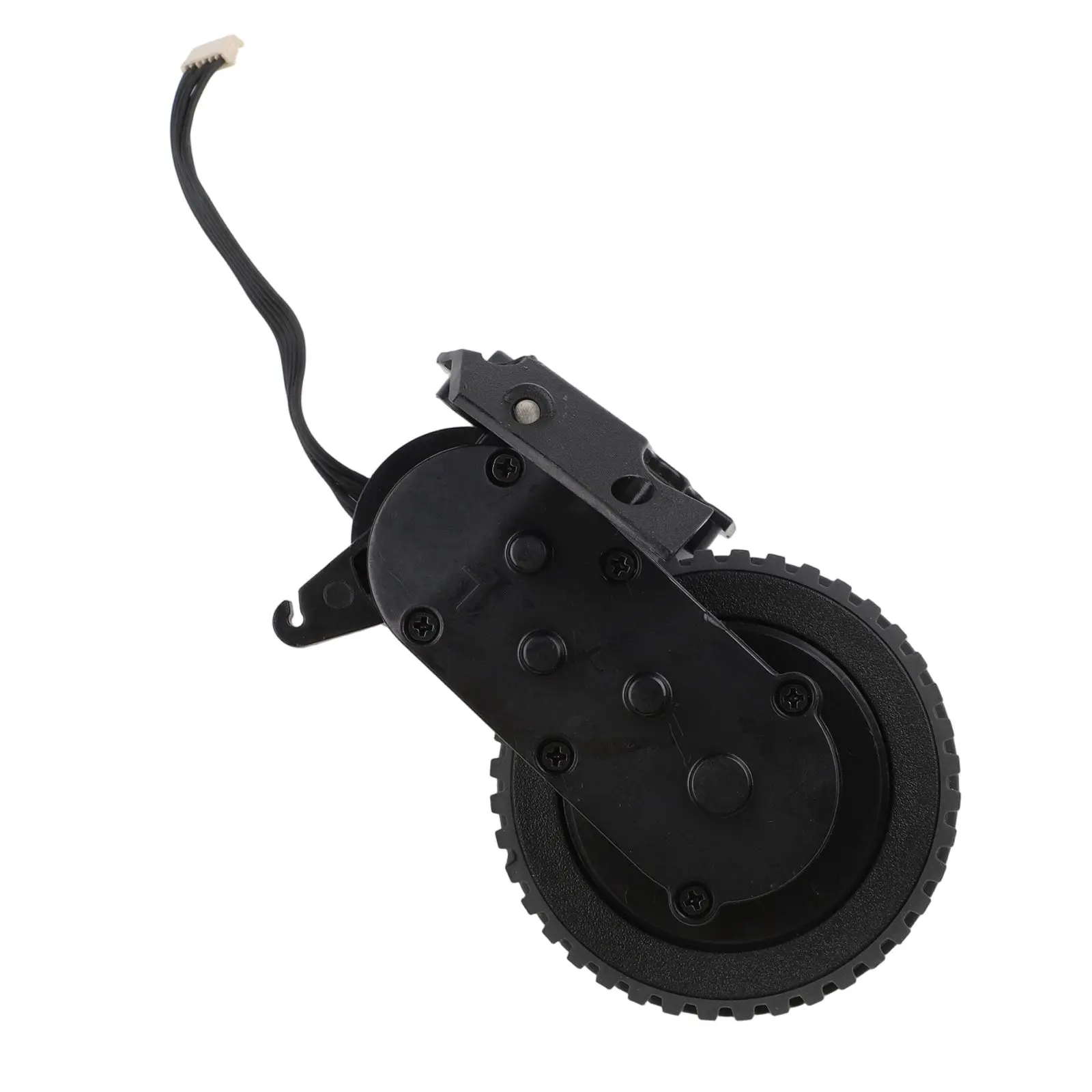 For Home Cleaning Black Left Right Wheel Robot Vacuum Wheel Replacement Replacement Wheel Easy Installation Low Noise Design