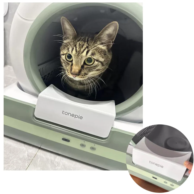 TONEPIE Automatic Cat Litter Box Replace Accessory Sand Barrier for For Pet TONEPIE TI+ Toilet Replacement Reduce Leaking Urine