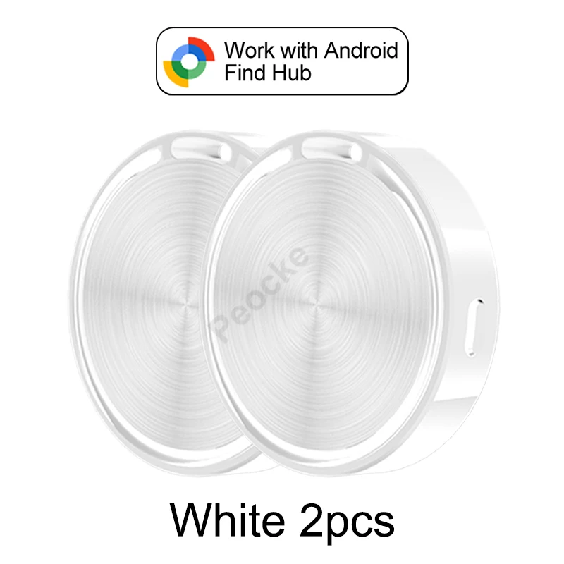 Werk met Android Vind Hub Bluetooth Gps Tracker Google Vind mijn Airtag Sleutelhanger Smart Tag Smart Life Beveiligingsalarm gratis verzending - afbeelding 1
