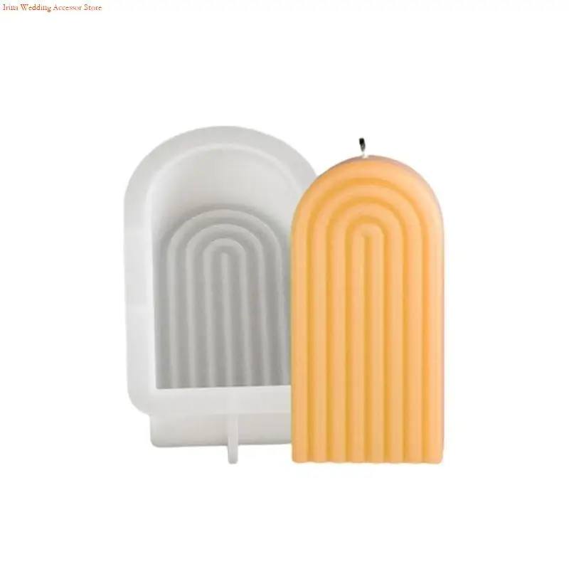 G92D Versatile Silicone Mold For Candle And Scented Crafting With Arch Designs