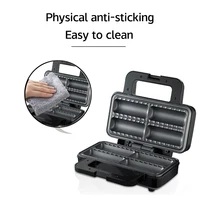 800W Sausage Roll Maker Household Multi Rolls Pies Desserts HotDog Bread Maker Non-Stick Breakfast Machine for Kids Party 4