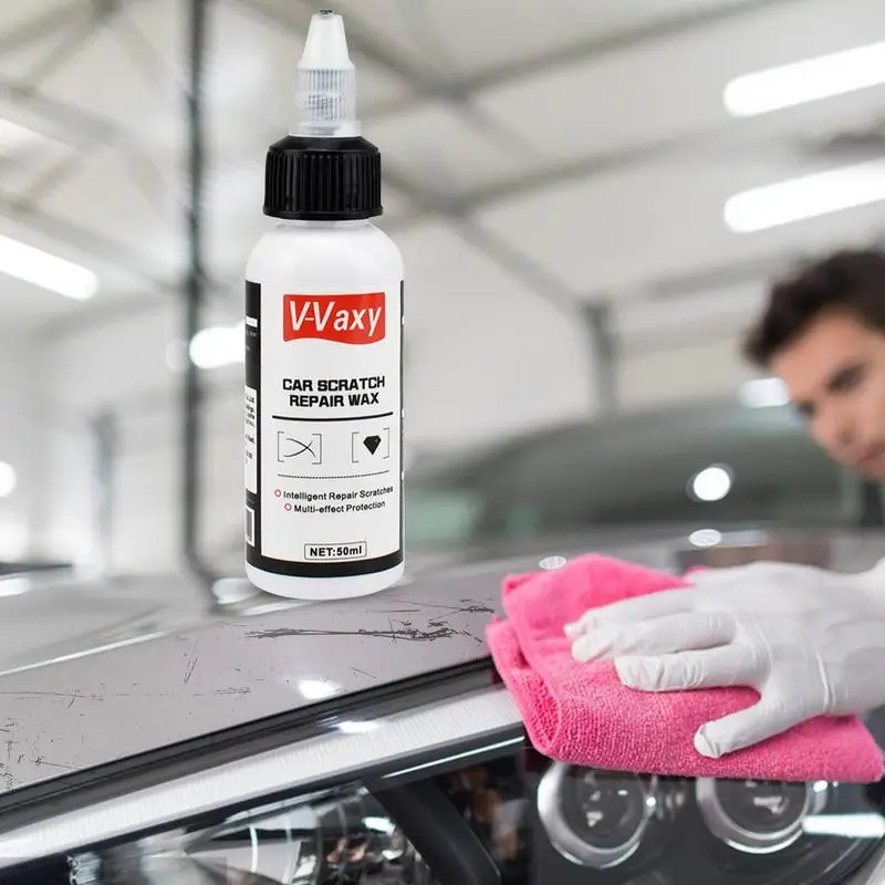 50 مللي سيارة الشمع البولندية خدش إصلاح لصق السيارات تلميع مجمع الزجاج التسمية الأنظف لاصق الشمع سيارة خدش أدوات إصلاح #4