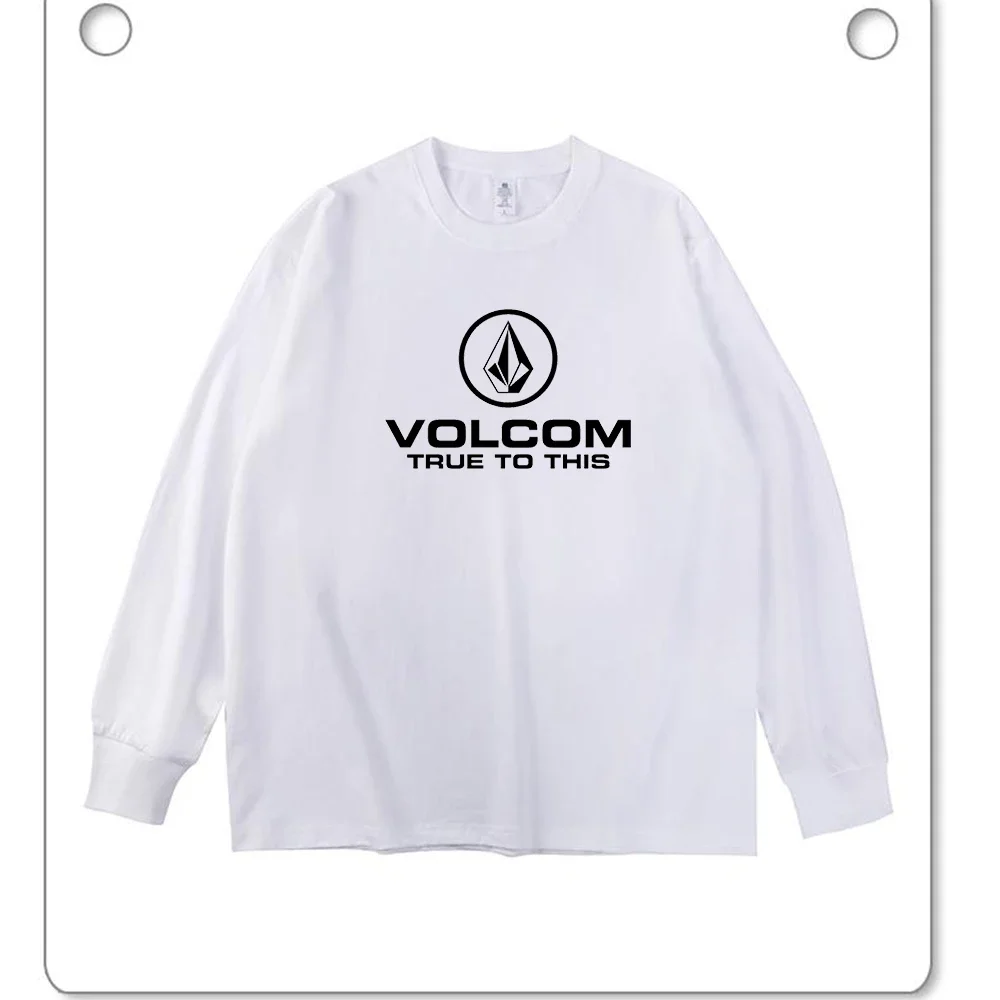 100% Cotton Long Sleeve T-Shirt Men Solid Basic Crew Neck Soft Casual Top view 4