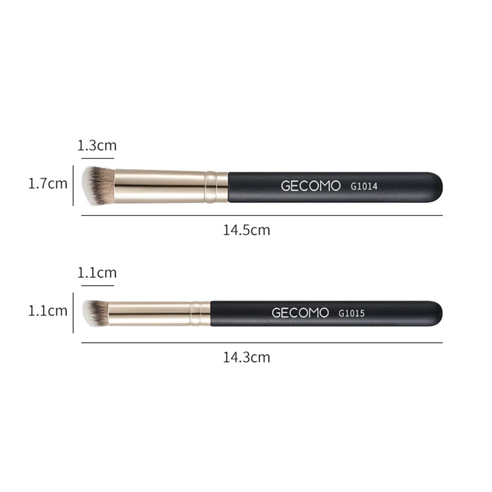 3Style Concealer Makeup Brush Eye Concealer Brush Round Head Seamless Concealer Cream Shadow Blending Beauty Tools