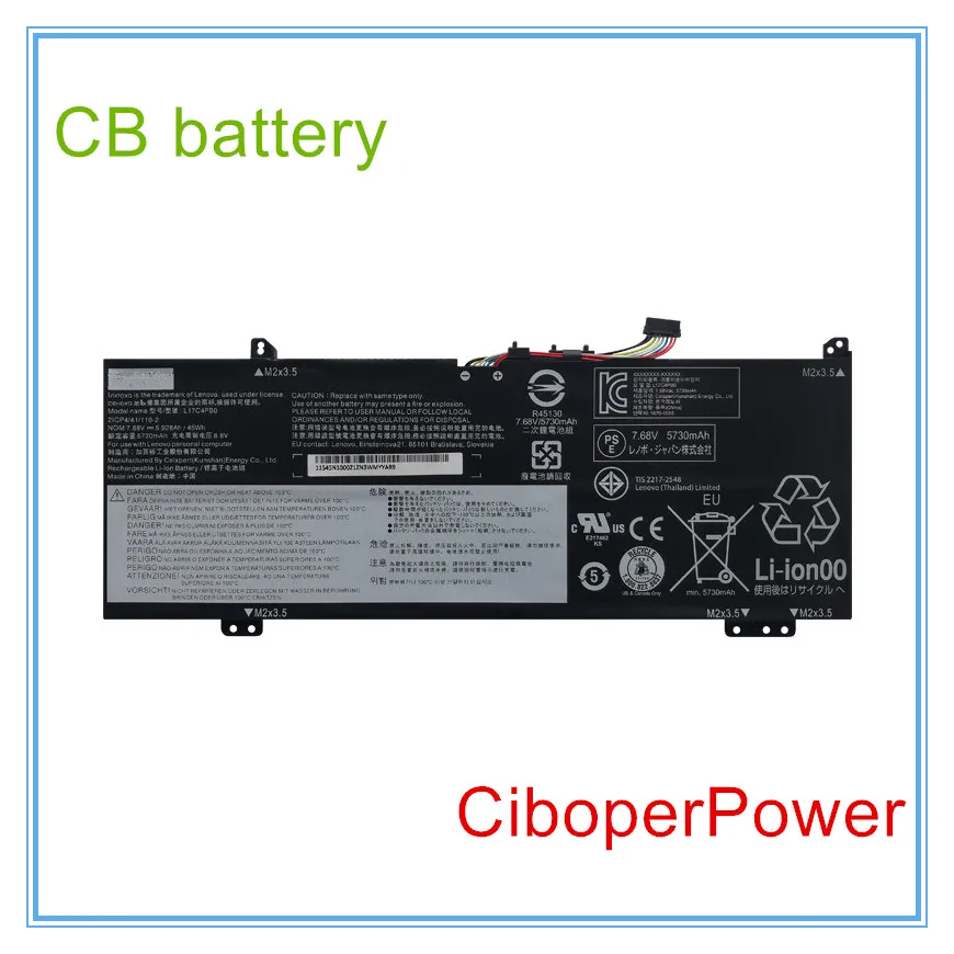 Original quality L17C4PB0 Battery for 6-14 530s-14IKB L17M4PB0 L17C4PB0 L17M4PB2 5B10Q16067