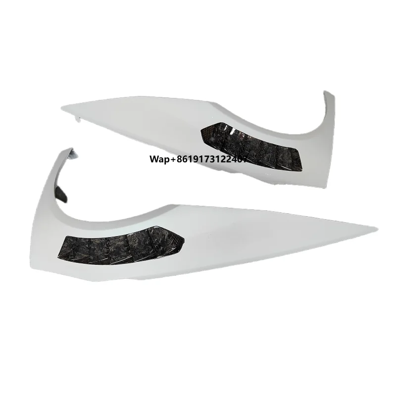 

Used for LP580 LP610 High-quality V-style Semi Carbon Fiber Forged Pattern air Outlet Mudguard Body Kit