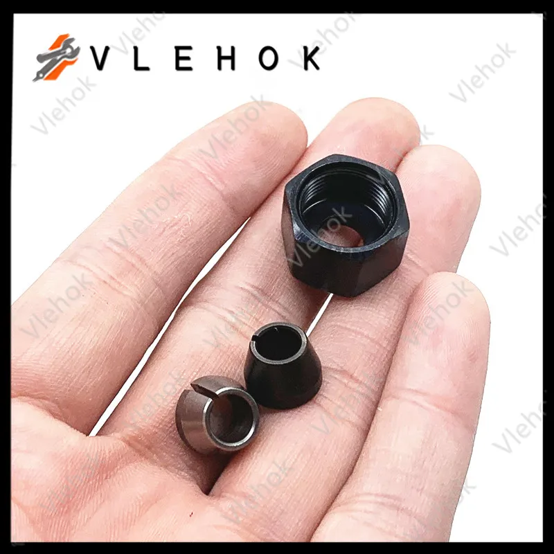 

6MM 6.35MM chuck nut For BOSCH GMR1 GMR550 GKF600 engraving machine